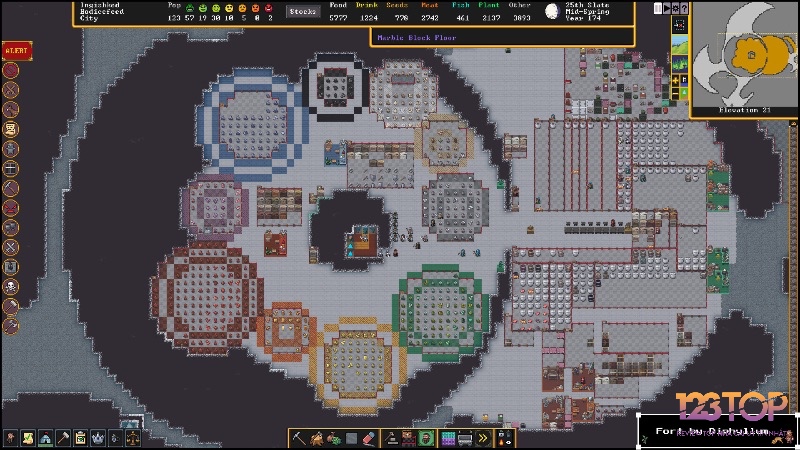 Dwarf Fortress – nơi trí tuệ và chiến lược bị thử thách đến tận cùng.