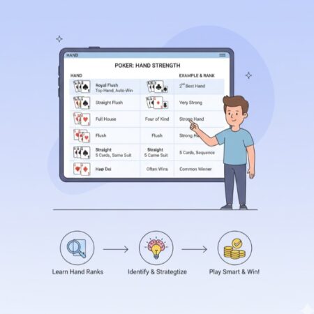 Các hand mạnh trong poker – Chiến thuật chơi hiệu quả