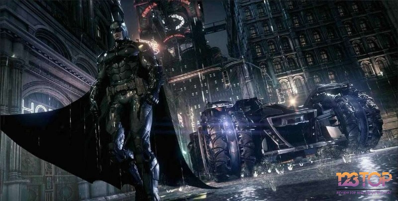 Game Batman: Arkham Knight có cốt truyện xoay quanh một thế giới tăm tối và đầy tội ác