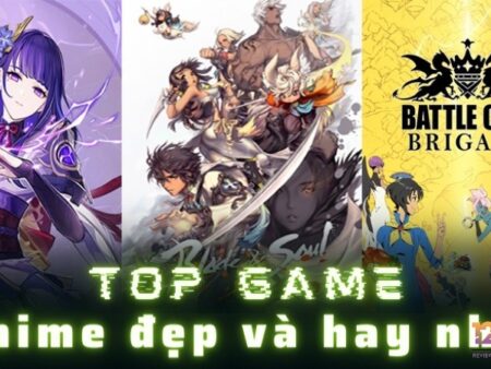 Game online anime phong cách Nhật : Top chuyển thể từ manga