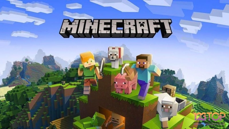 Game online phiêu lưu mạo hiểm Minecraft tuy đơn giản về đồ họa nhưng độ tự do và chiều sâu sinh tồn 