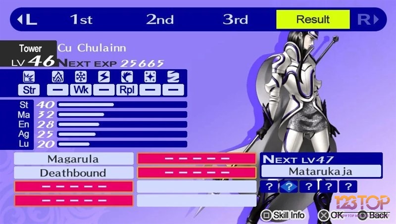 Bạn có thể nâng cấp cho các Persona thông qua quá trình chiến đấu