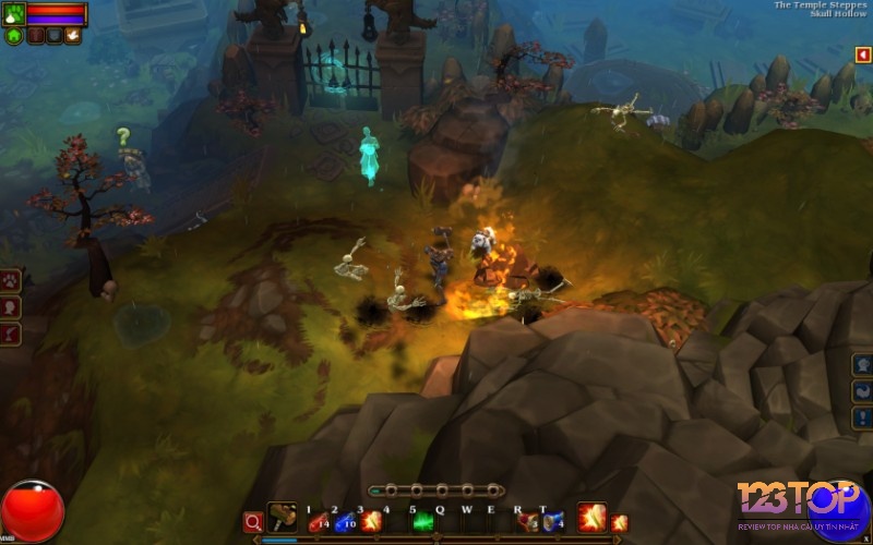 Game Torchlight II có đồ họa theo phong cách hoạt hình đẹp mắt và sống động