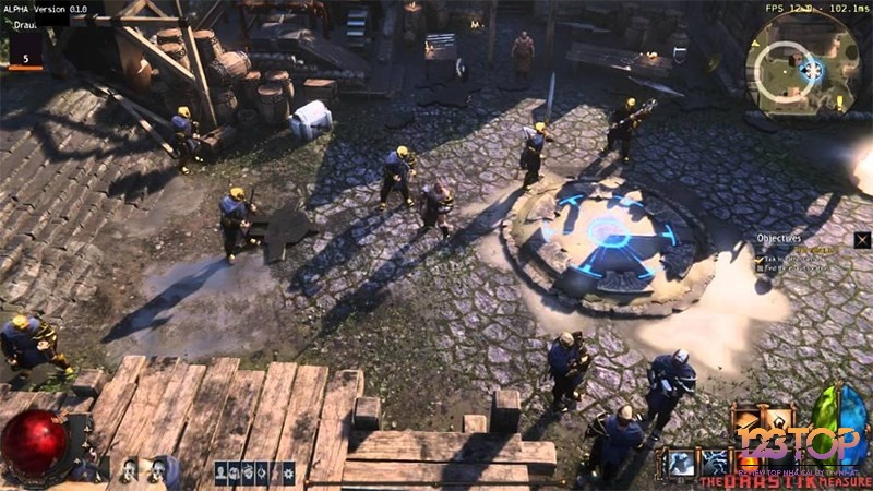 Game Wolcen: Lords of Mayhem có lối chơi hành động nhập vai với những pha chiến đấu chặt chém tốc độ nhanh