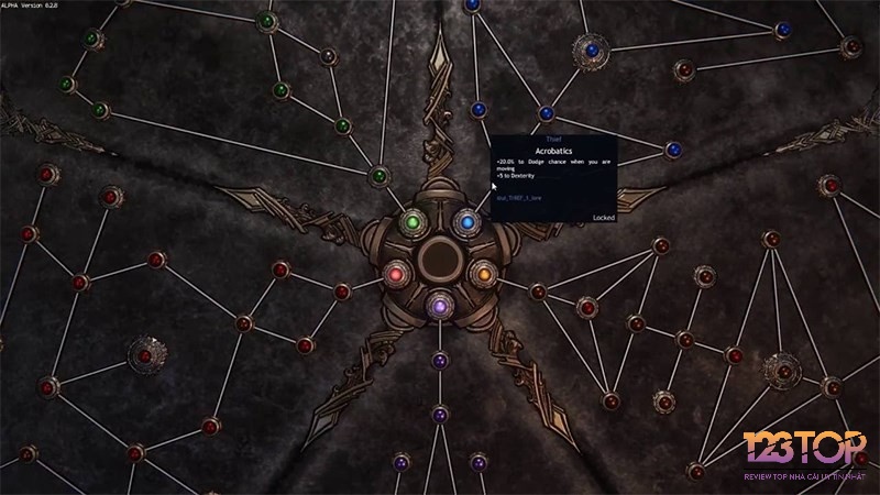 Các kỹ năng của nhân vật được xây dựng theo hướng Active Skill Modifiers giúp bạn có thể tùy chỉnh nâng cấp cho nhân vật của mình