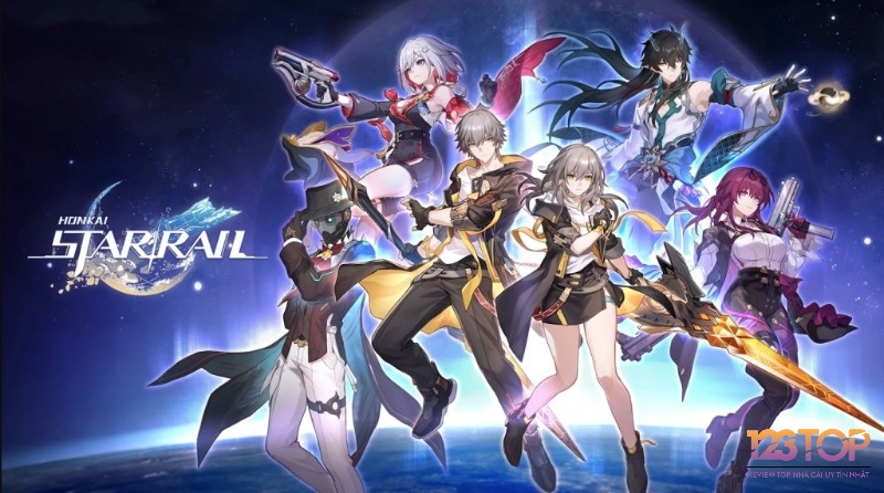 Honkai: Star Rail - game nhập vai chiến thuật theo lượt miễn phí với cốt truyện khoa học viễn tưởng.