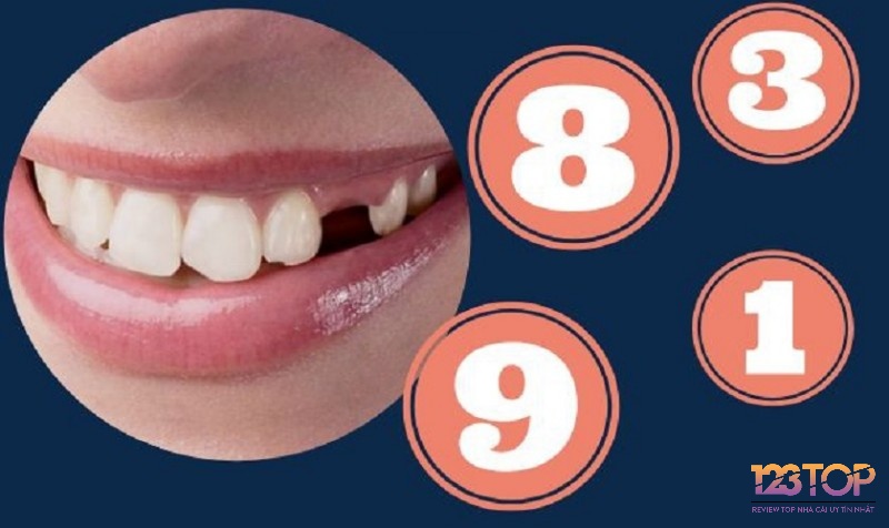 Các con số liên quan đến giấc mơ mọc răng dựa trên từng chi tiết và tình huống.