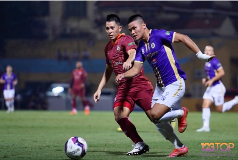 Trận Hà Nội FC và Topenland Bình Định minh họa rõ cách vận hành thực tế của kèo 1.5