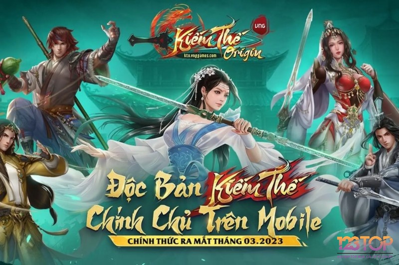 Kiếm Thế Mobile tái hiện thế giới võ hiệp rộng lớn, đồ họa 3D đỉnh cao trên Android