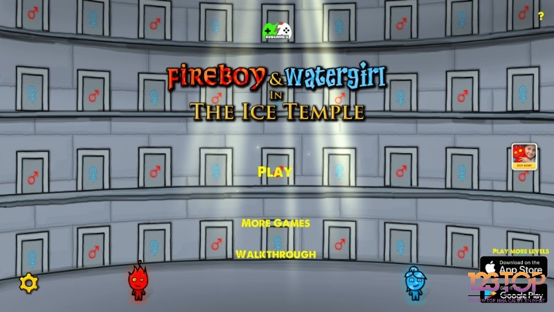 Fireboy and Watergirl giải đố phối hợp, càng chơi càng ăn ý