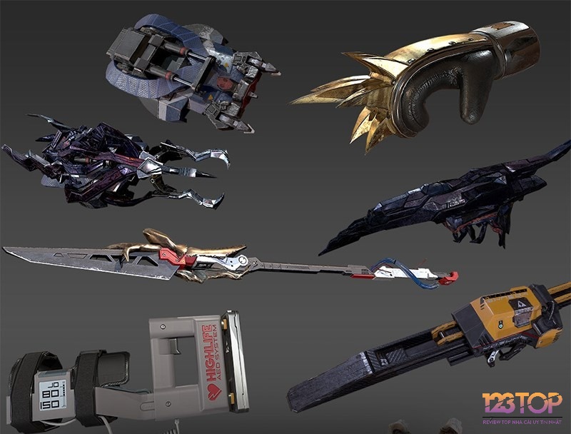 The Surge 2 cung cấp nhiều loại vũ khí phù hợp với phong cách chiến đấu của bạn