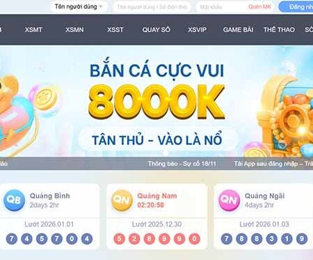 Gi8 – Nhà cái xổ số trực tuyến uy tín, tỷ lệ thưởng cao 2026