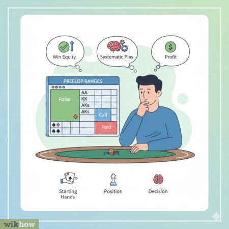 Preflop ranges poker là gì và cách xây dựng chiến lược tối ưu