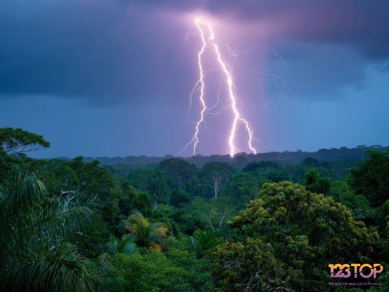 Giấc mơ thấy sét đánh nhưng không trúng ai phản ánh những thay đổi hay thử thách đang diễn ra trong bạn