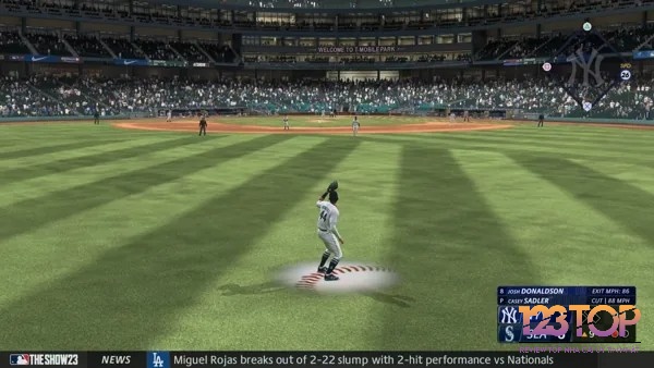 Game MLB The Show 23 có đồ họa cao chi tiết và chân thực vô cùng sắc nét như đời thực