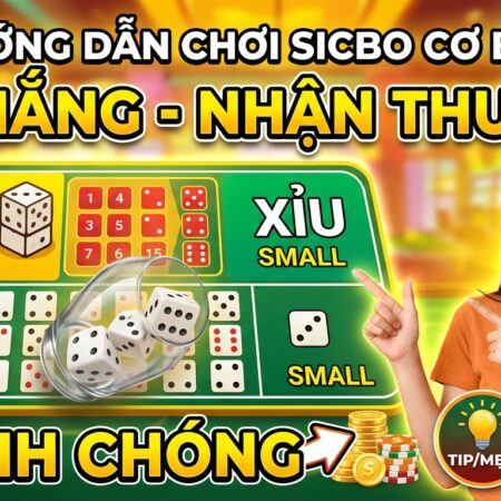 Luật chơi Sicbo cơ bản: Hướng dẫn nhanh, dễ thắng