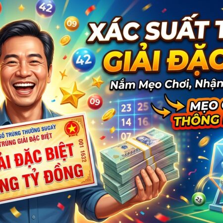 Xác suất trúng giải đặc biệt: Nắm mẹo chơi, nhận thưởng lớn