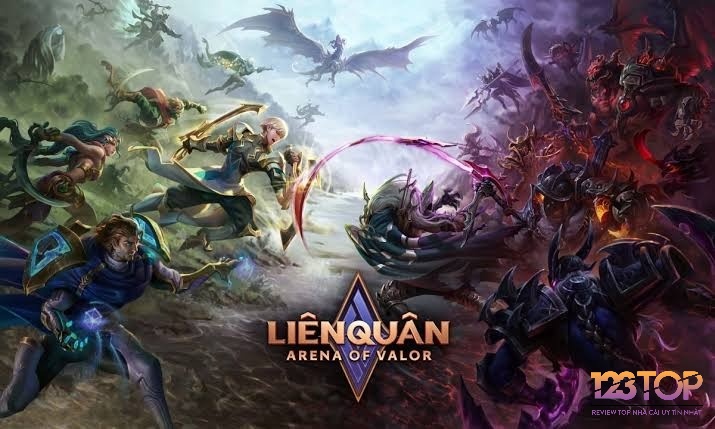 Liên Quân Mobile nổi bật với MOBA 5v5 và cộng đồng game thủ Việt đông đảo