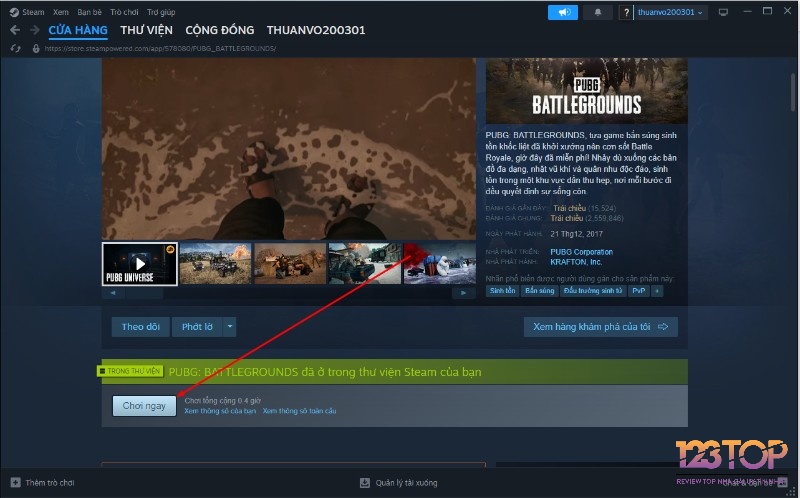 PUBG: BATTLEGROUNDS hiện có thể tải và chơi miễn phí trên Steam